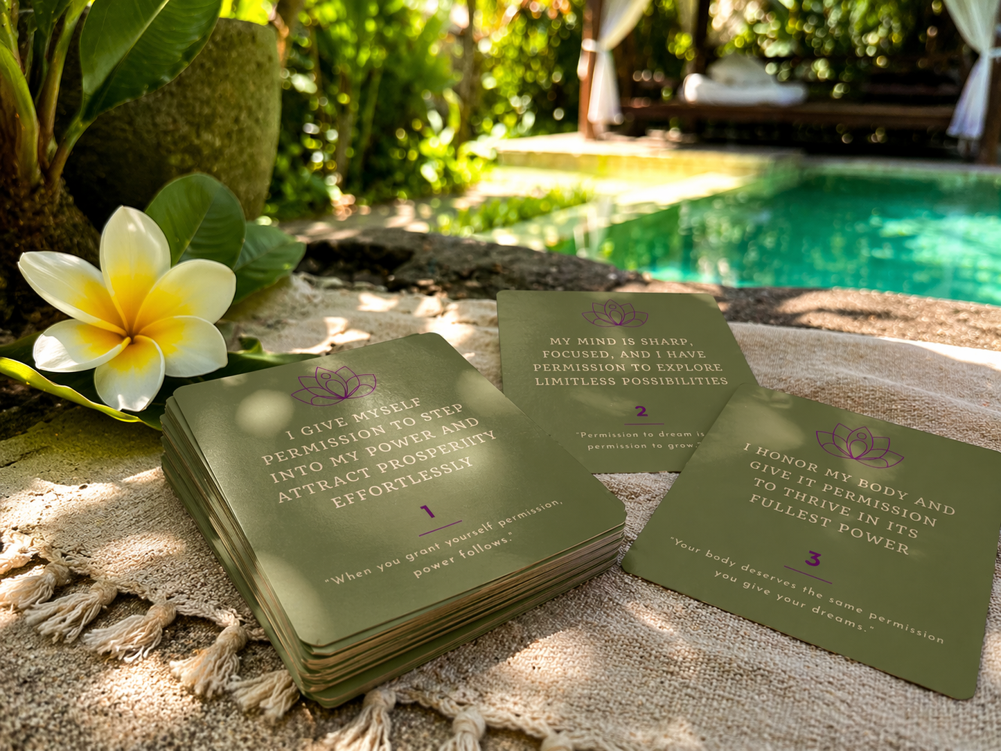 40 Day Affirmation Permission to Prosper Deck